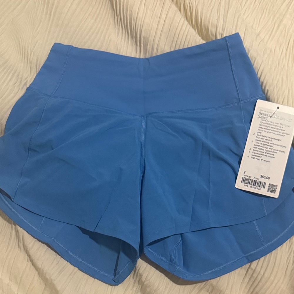Lululemon Speed Up HR short 4”